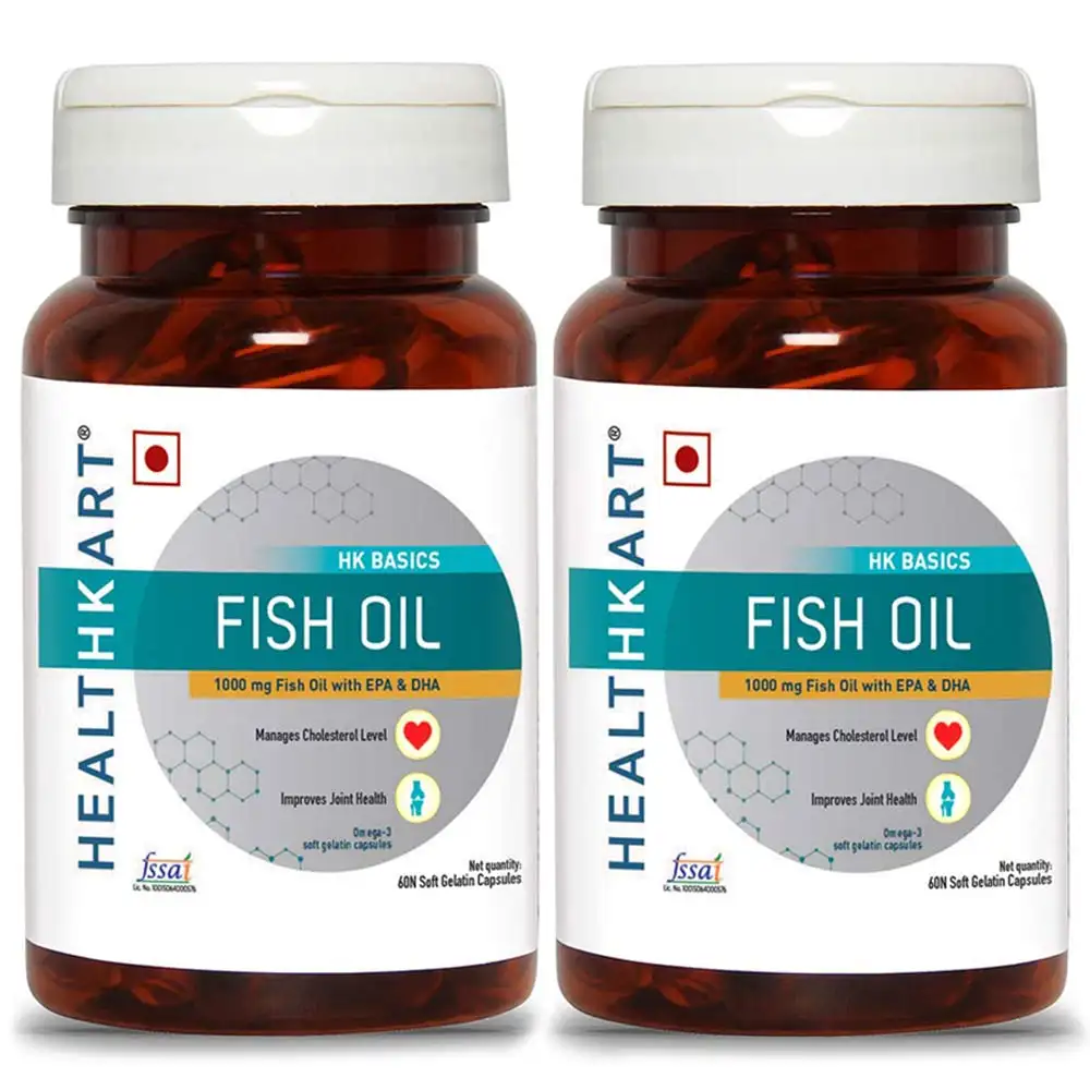 Healt Fish Oil OP, 60 Softgels with Multivitamin 60 vegetarian tablets,  2 Piece(s)/Pack