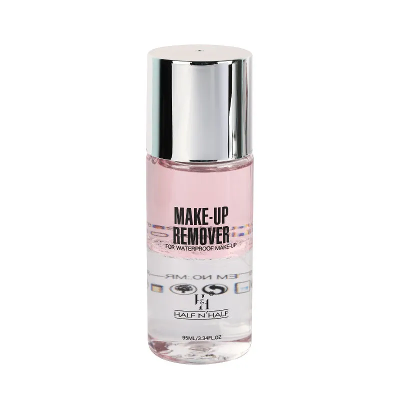 Half N Half Make Up Remover For Waterproof Make Up Pink Martini