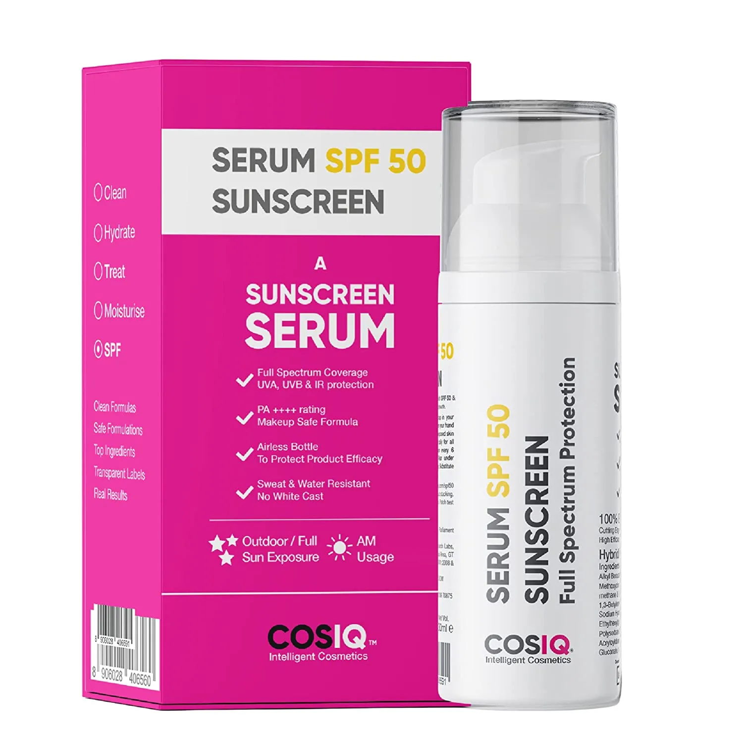 Cos-IQ Spf-50 Outdoor Sunscreen Serum Spf 50 Pa++++