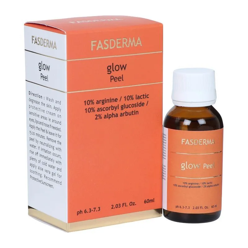 Fasderma Glow Peel For Instant Facial Glow, Peeling Solution For Glowing Skin