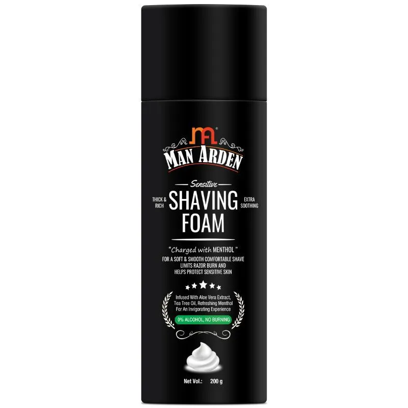 Man Arden Shaving Foam For Sensitive Skin 200g