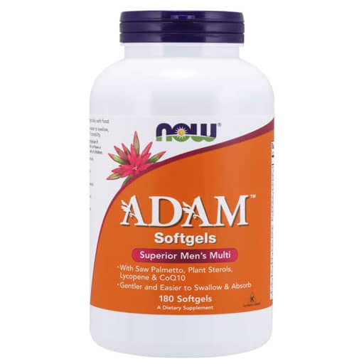 NOW ADAM MultiVitamin for Men, 180 Softgels