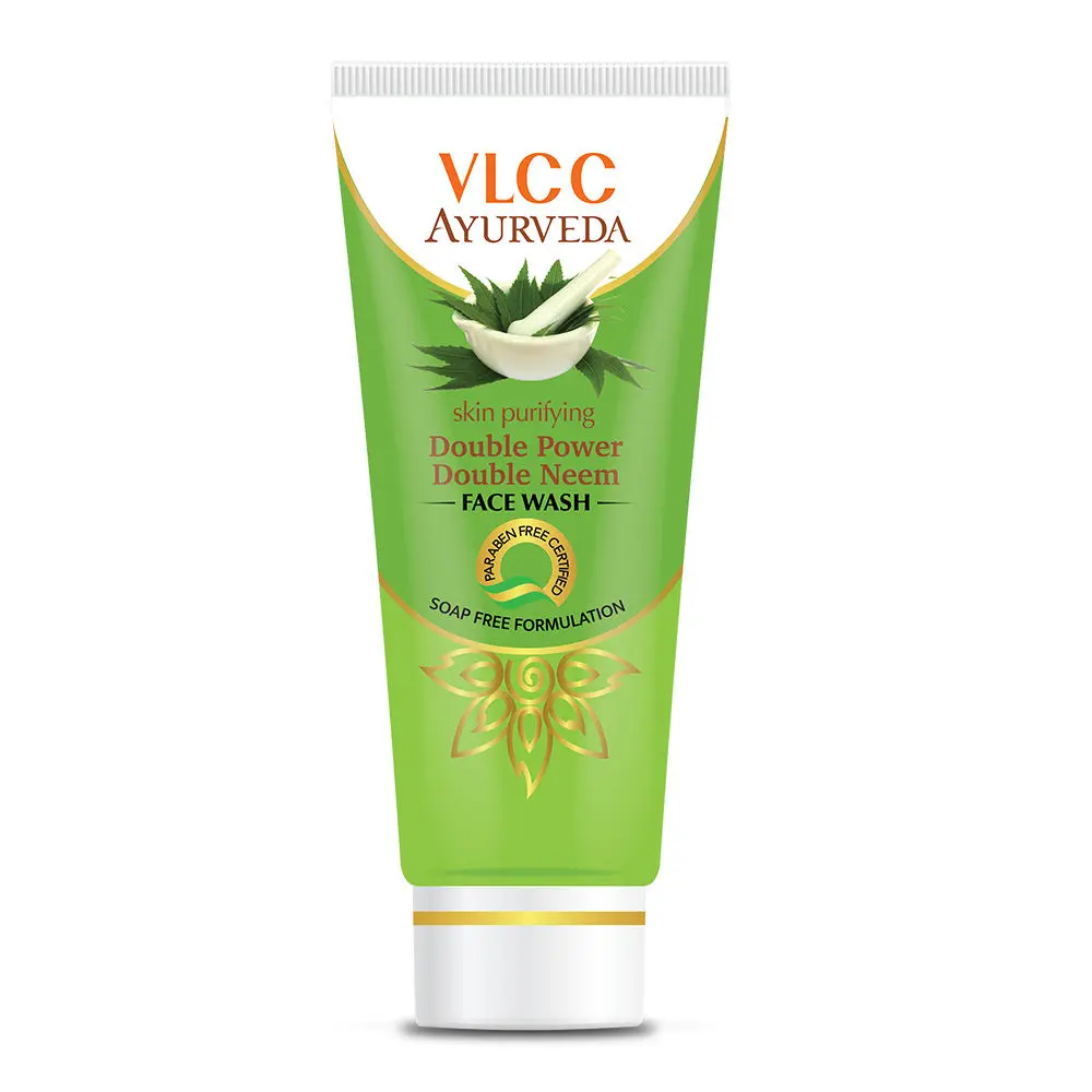 VLCC Skin Purifying Double Power Double Neem Facewash (100 ml)