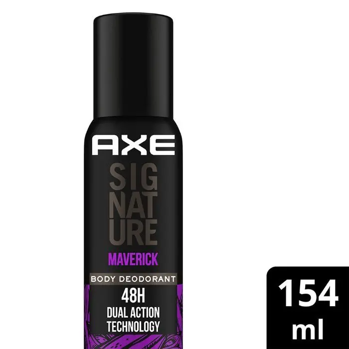 Axe Signature Maverick Long Lasting No Gas Deodorant Bodyspray Perfume For Men 154 ml