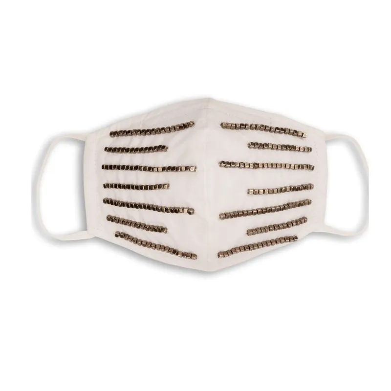 Maskerade White Rays Mask(Free Size)