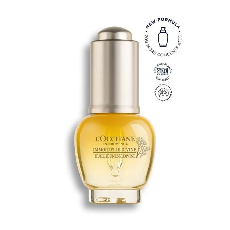 L'Occitane Immortelle Divine Youth Oil - New Formula