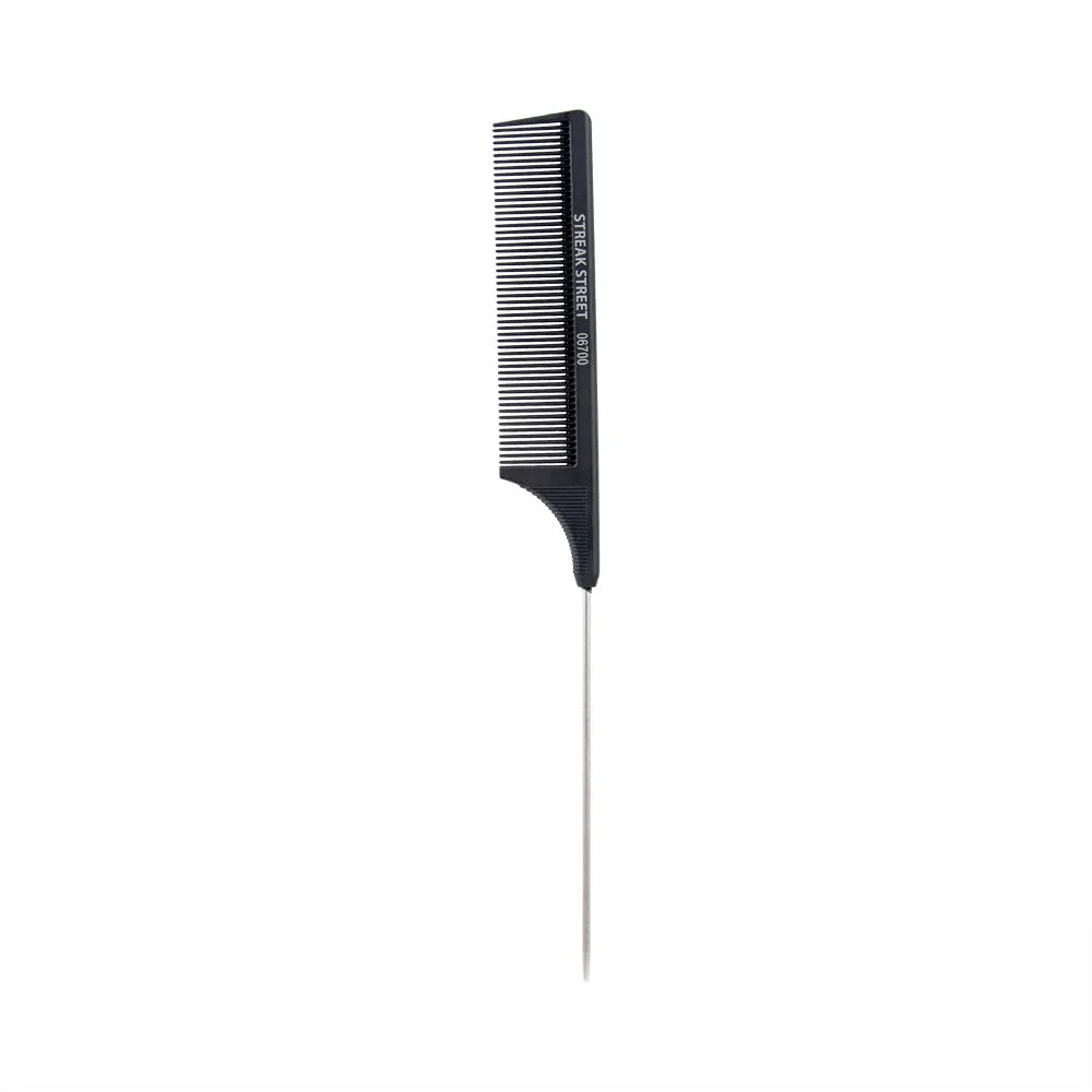 Streak Street Ss-06700 Fine Dense Teeth Tail-Comb For Hair Styling