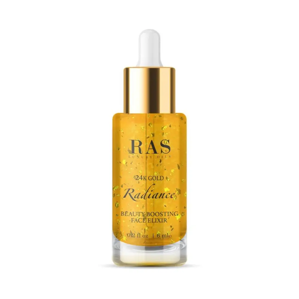 RAS Luxury Oils 24k Gold Radiance Beauty Boosting Face Elixir (6 ml)