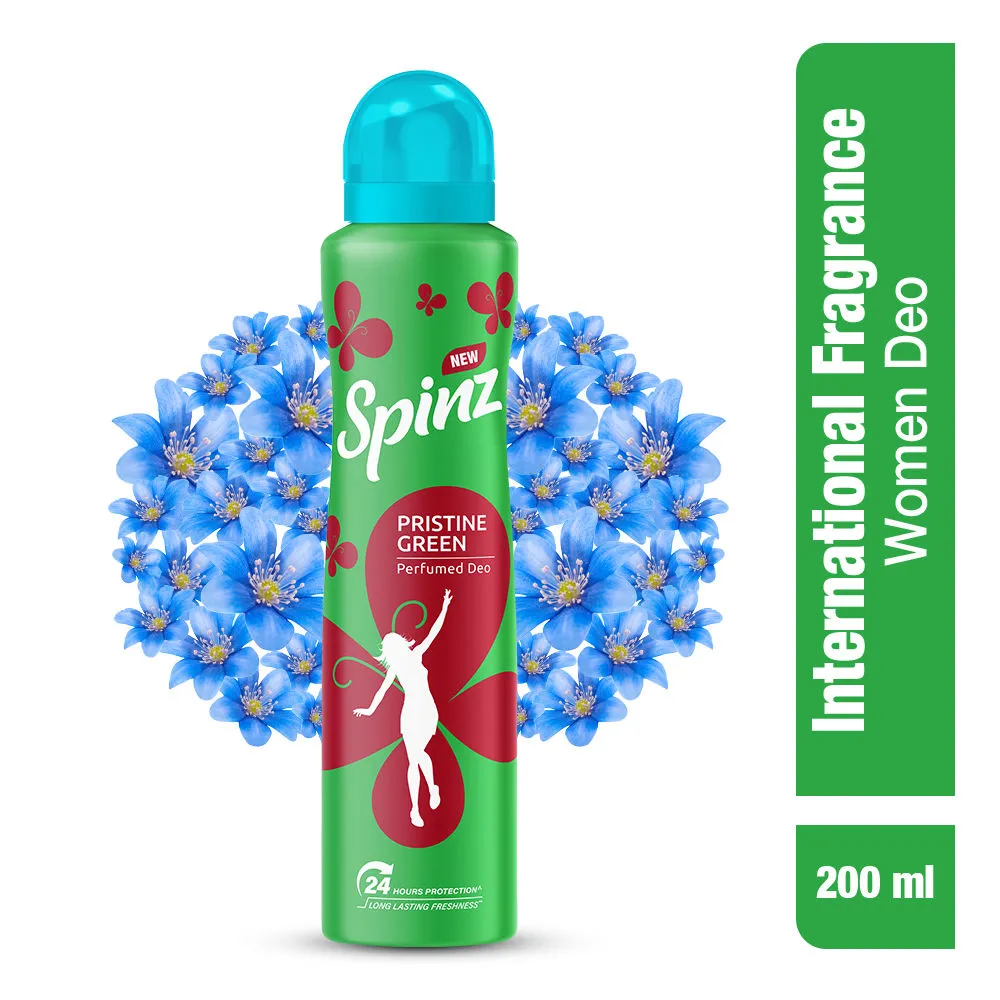 Spinz Pristine Green Perfumed Deo