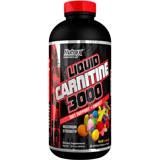 Liquid Carnitine 3000 - Fruit Candy - 16 fl oz