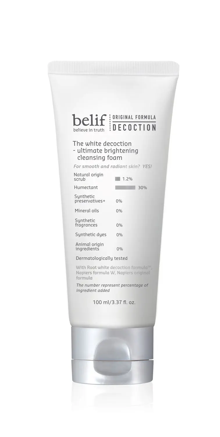 belif White Decoction Brightening Foam (100 ml)