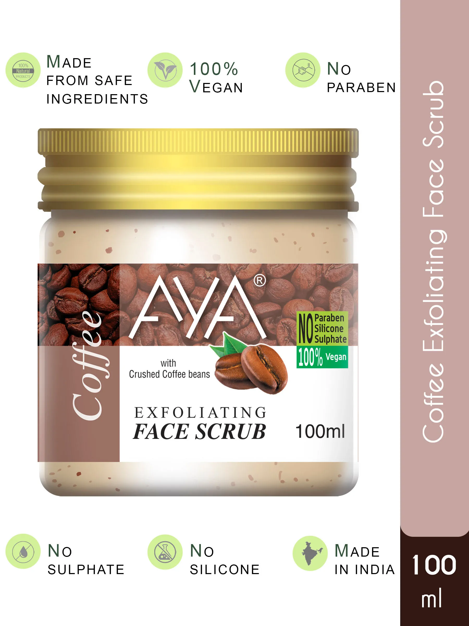 AYA Coffee Exfoliating Face Scrub