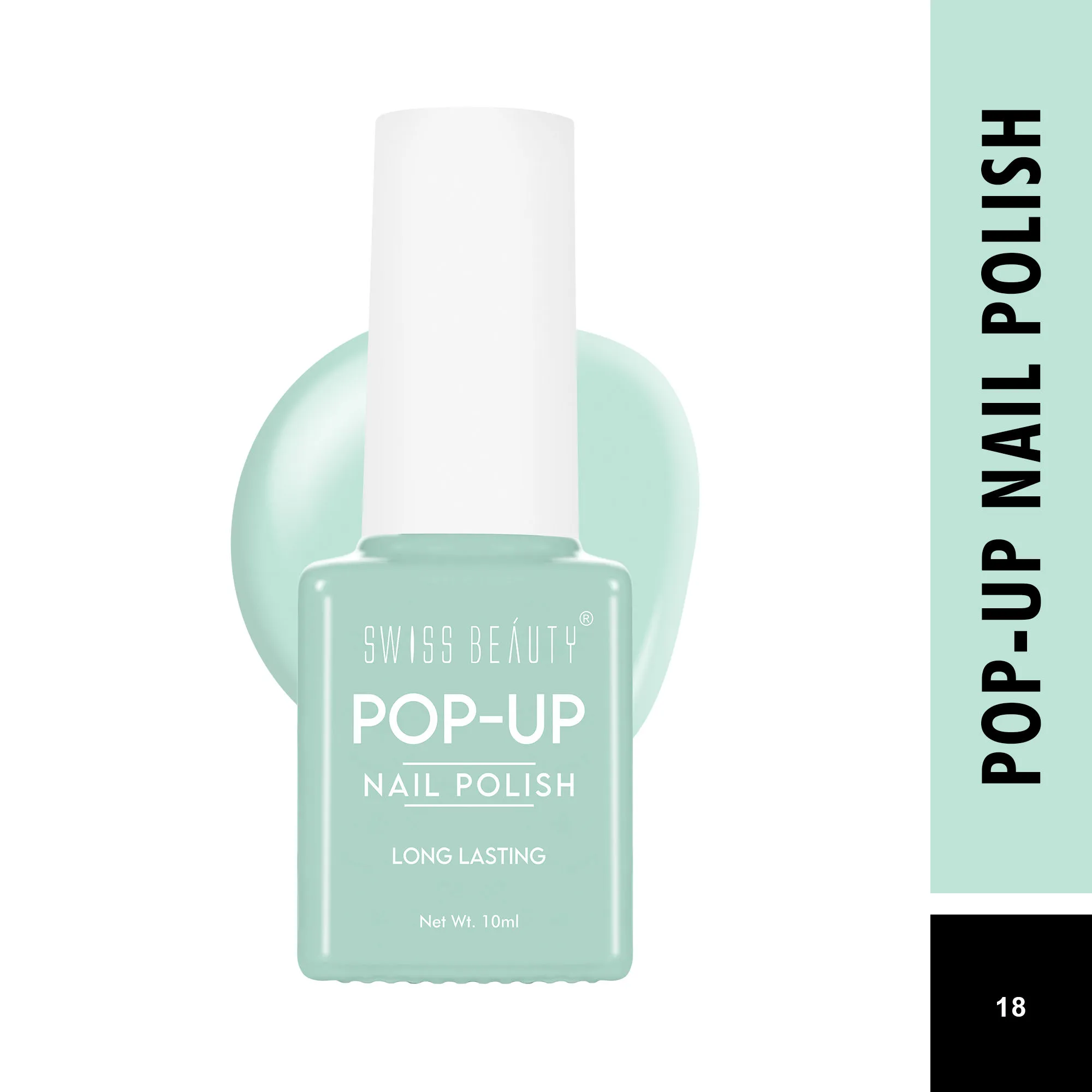 Swiss Beauty Pop UP Nail Polish - Shade-18