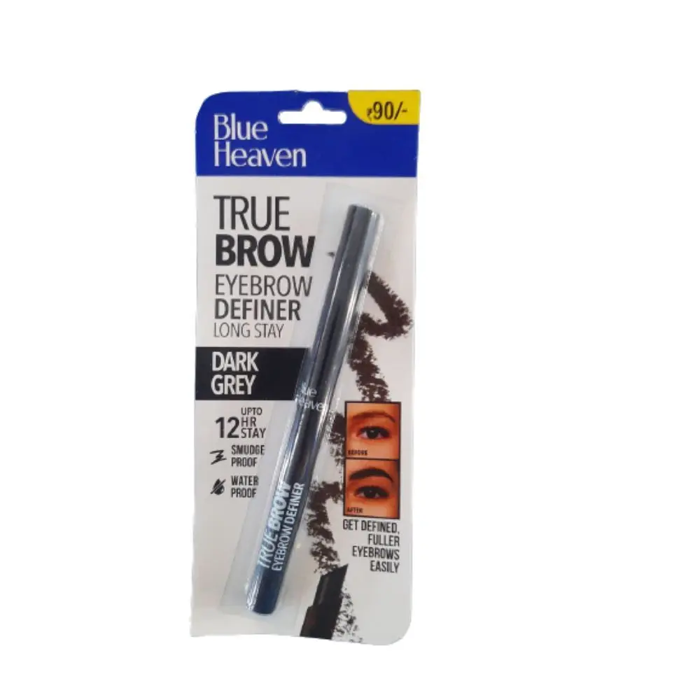 Blue Heaven Walkfree Eye Brow Definer Roll On Stick - Grey (0.30 g)