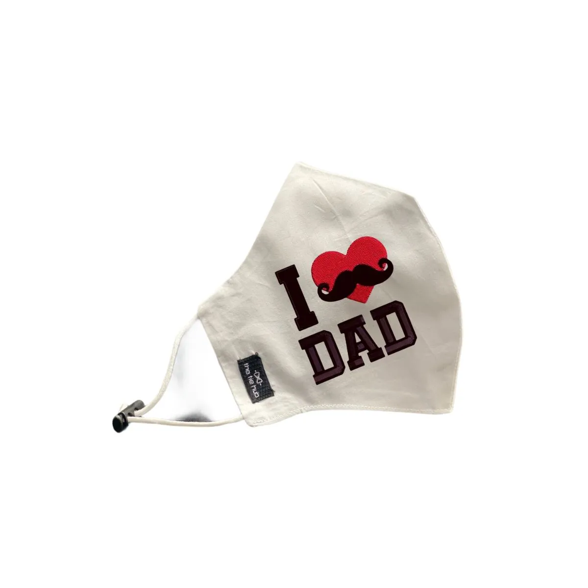 The Tie Hub Love Dad Face Mask