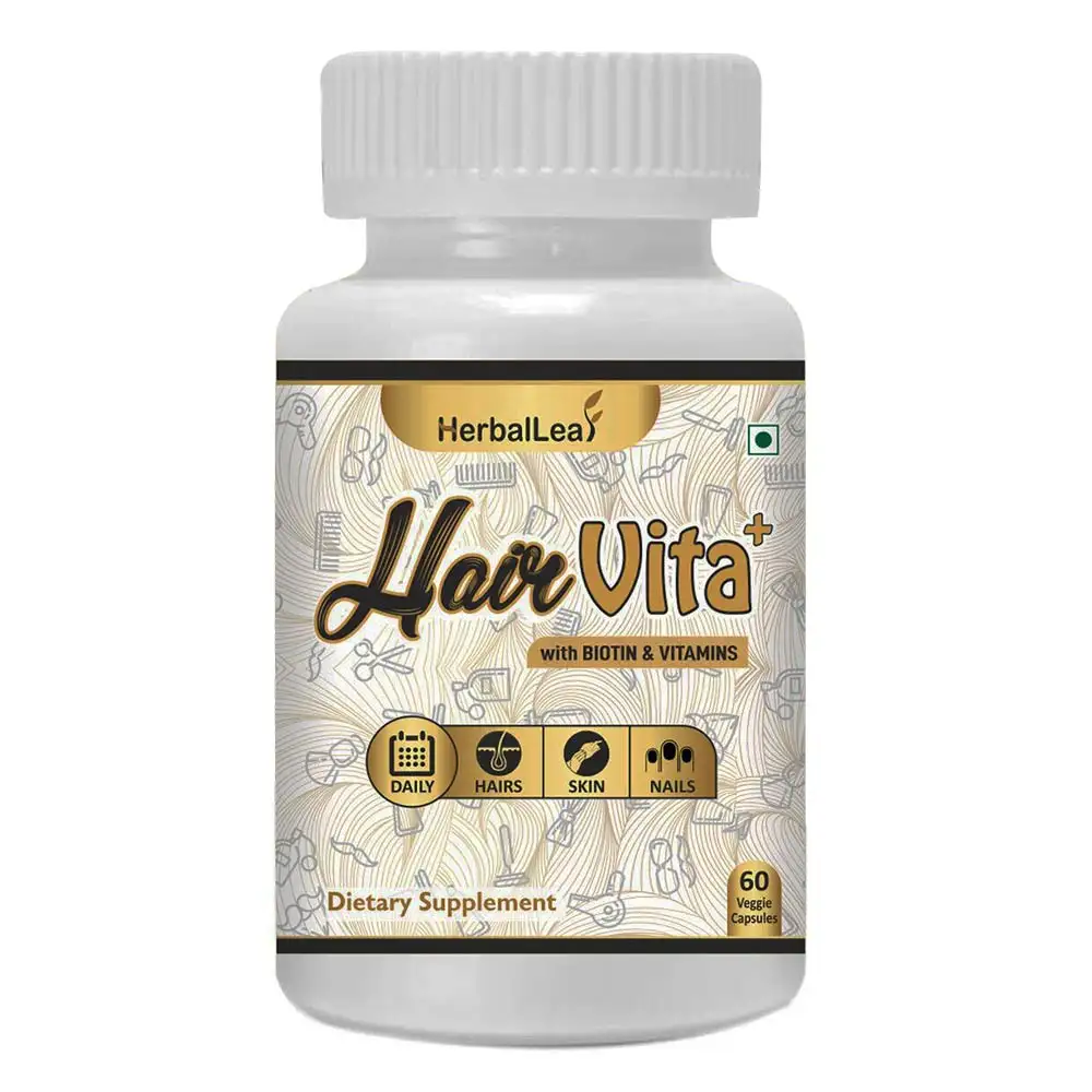 HerbalLeaf Hair Vita,  60 veggie capsule(s)  Unflavoured