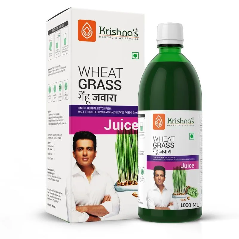 Krishna's Herbal & Ayurveda Wheatgrass Juice