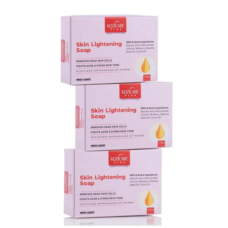 Kozicare Plus Skin Lightening Soap - Pack of 3