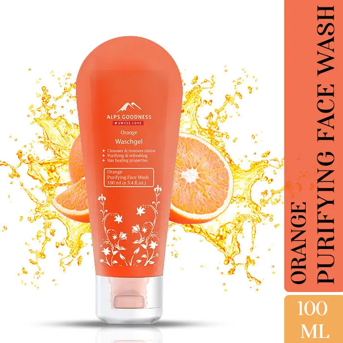 Alps Goodness Mild & Gentle Facewash - Orange (100 ml)