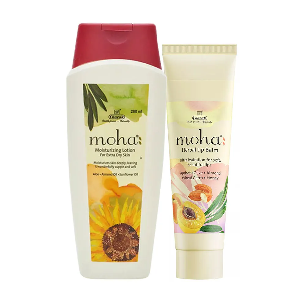 Moha Lip and Body Moisturising Combo