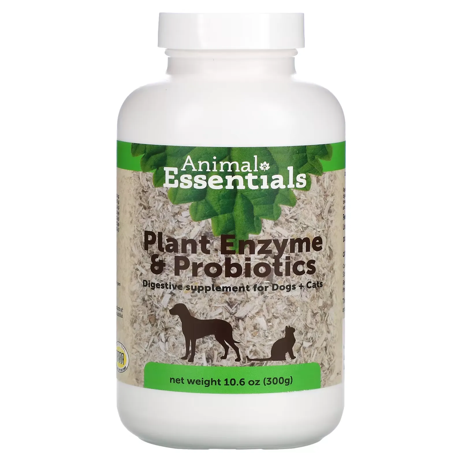 Plant Enzyme & Probiotics for Dogs + Cats, 10.6 oz (300 g)