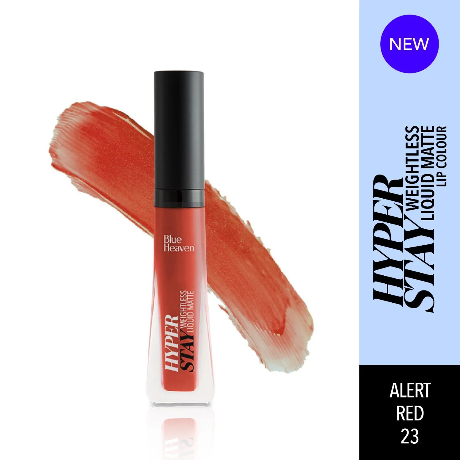 Blue Heaven Hyperstay Weightless Liquid Matte Lipcolor - Alert Red