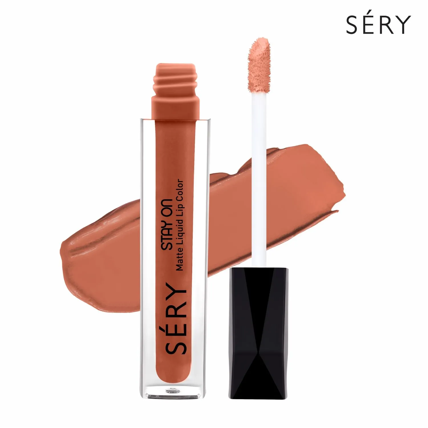 SERY Stay On Liquid Matte Lip Color - Spicy Rust