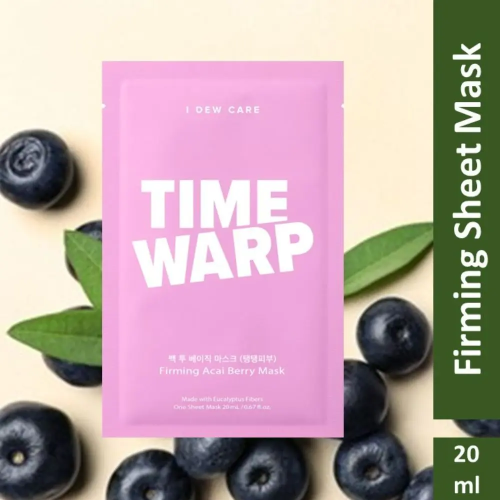 I DEW CARE TIME WARP, Firming Sheet Mask | Korean Skin Care