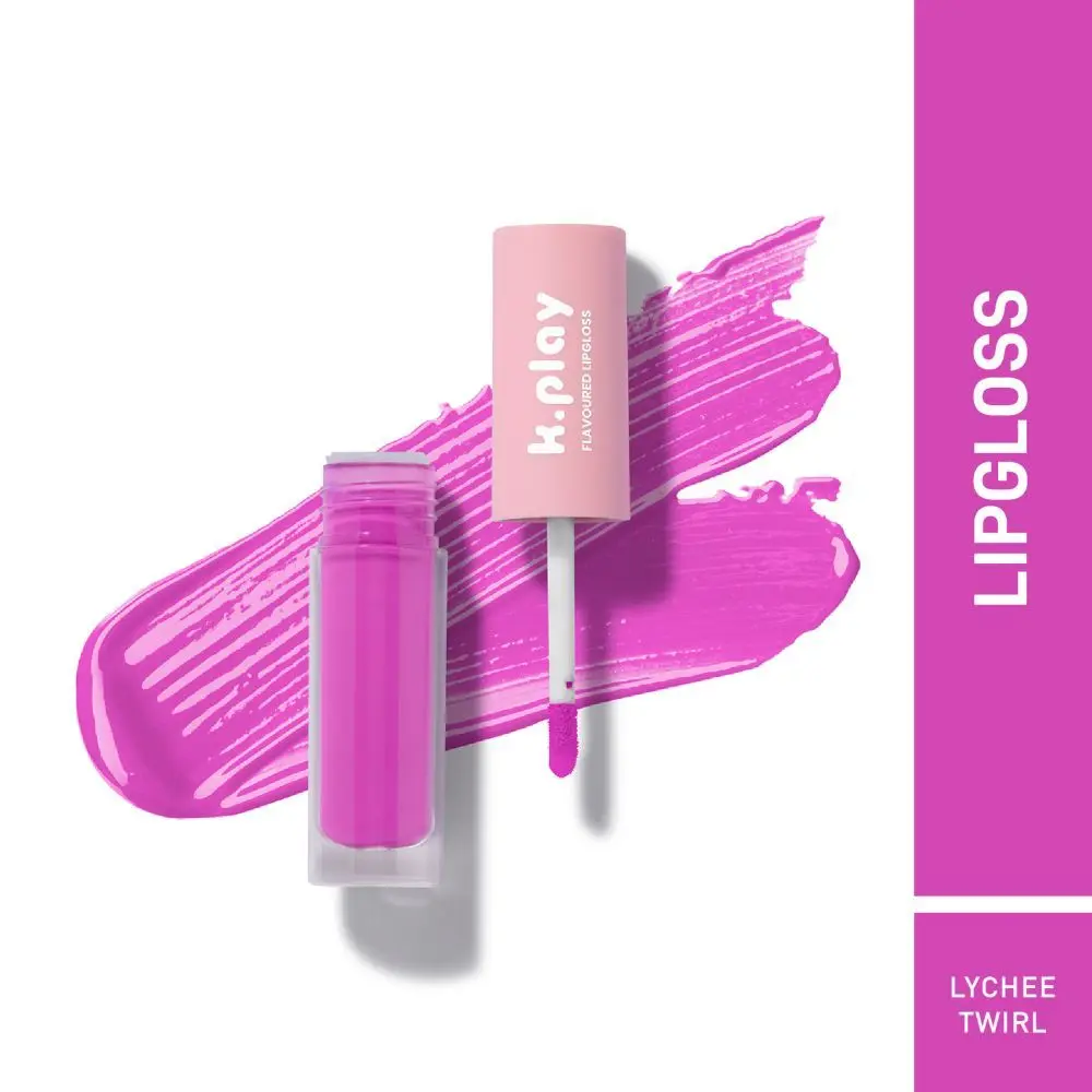 MyGlamm K.Play Flavoured Lipgloss-Lychee Twirl-4.7ml