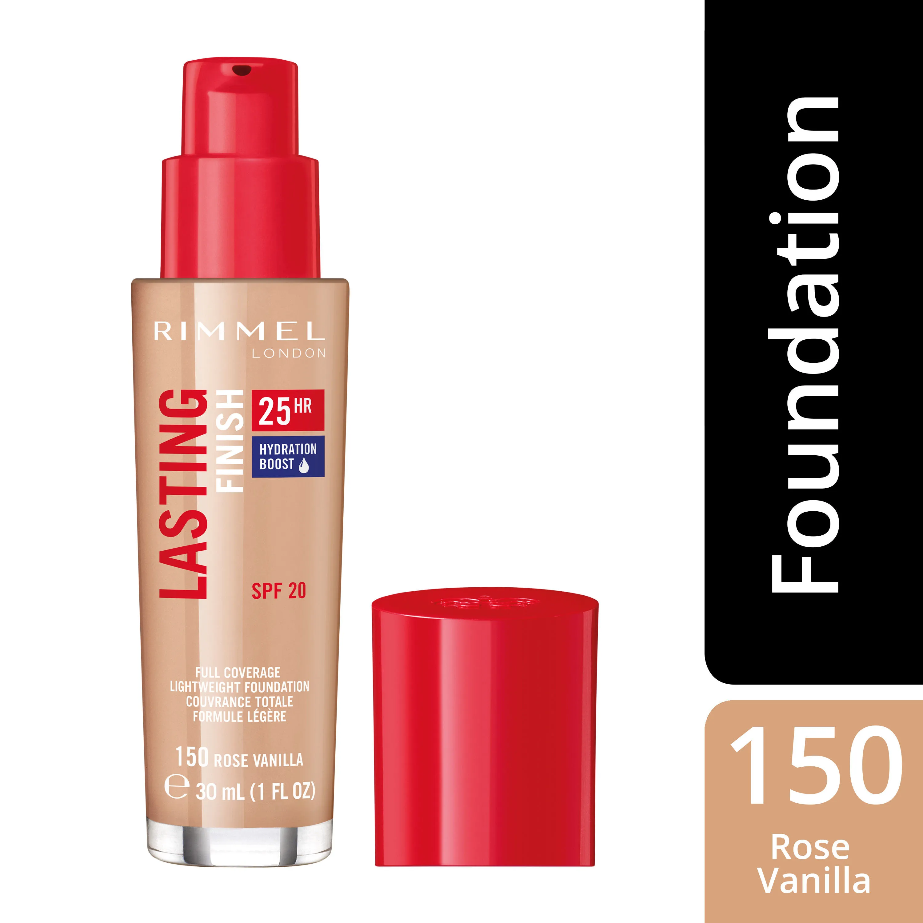 Rimmel London Lasting Finish 25 Hour Foundation SPF 20 - Rose Vanilla