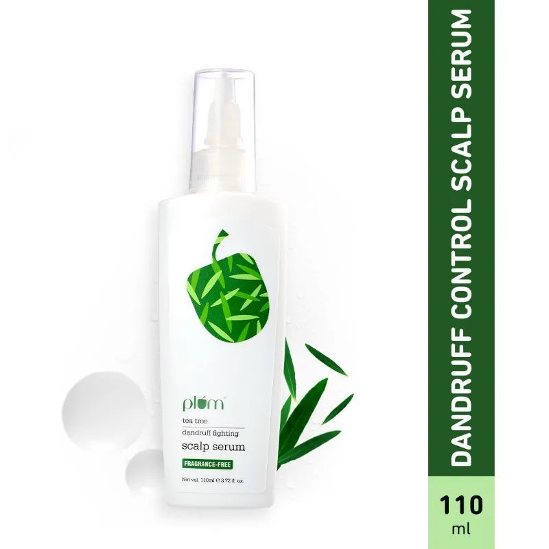 Plum Tea Tree Anti- Dandruff Sulphate Free & Paraben Free Scalp Serum