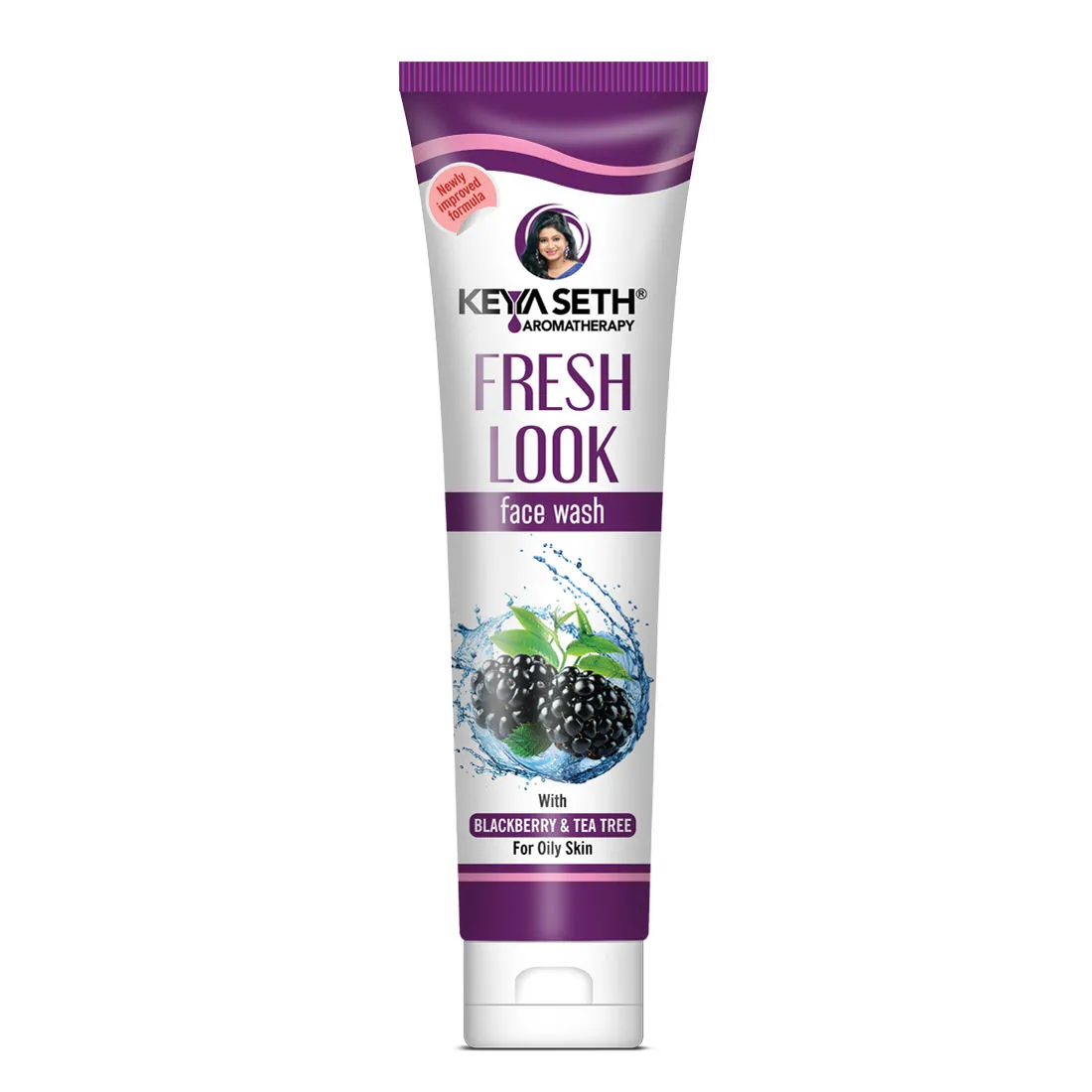 Keya Seth Aromatherapy Fresh Look Face Wash Blackberry