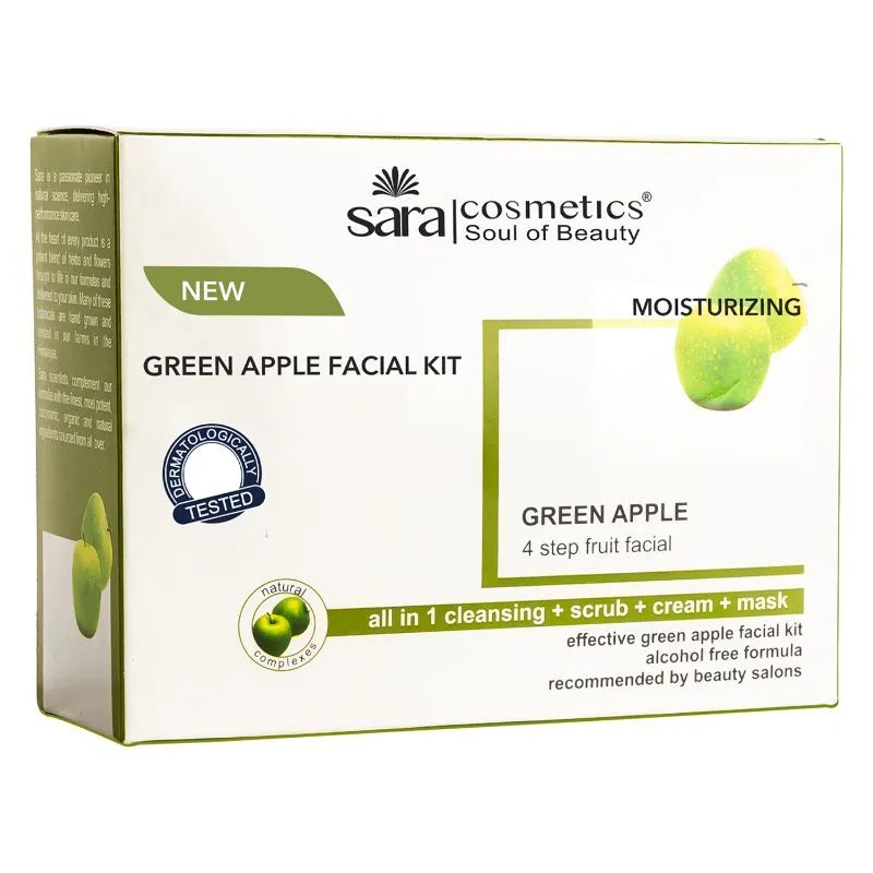 Sara Green Apple Moisturizing Facial Kit