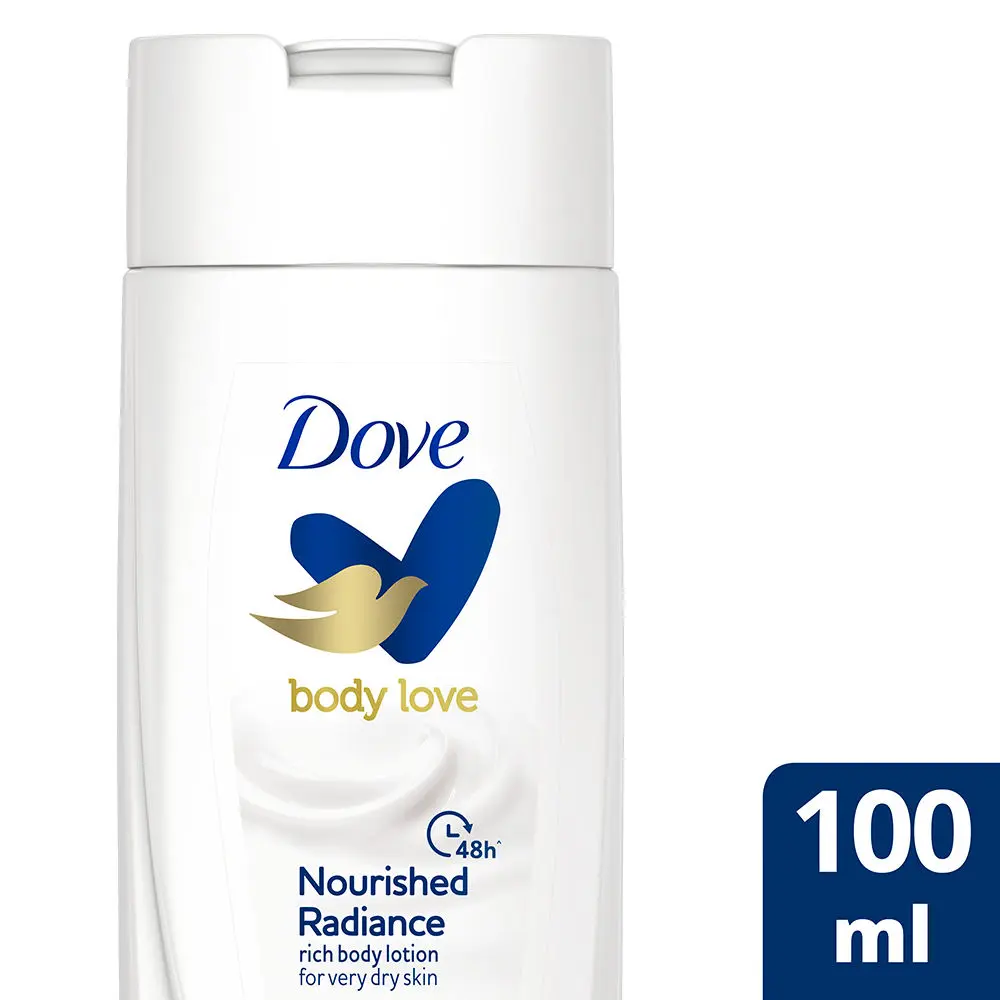 Dove Body Love Nourished Radiance Body Lotion Paraben Free, 100 ml