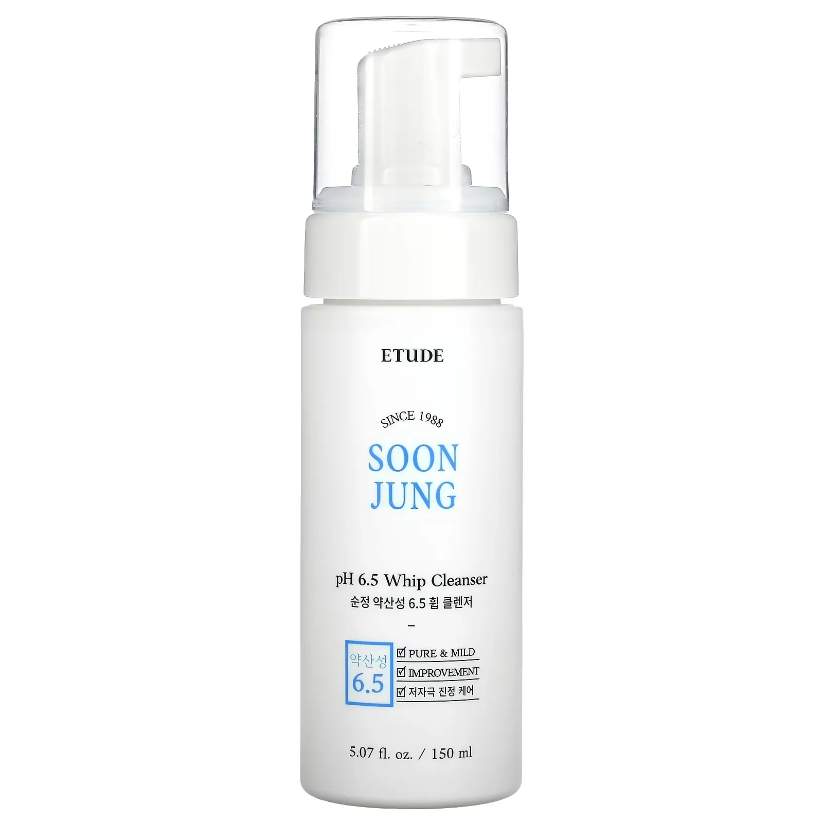 Soon Jung, pH 6.5 Whip Cleanser, 5.07 fl oz (150 ml)