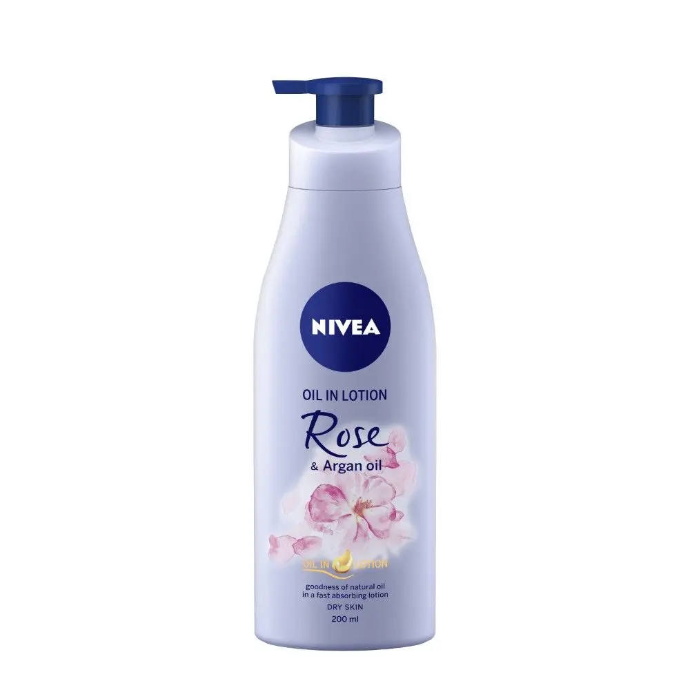 Nivea Oil In Lotion Rose & Argan Oil Body Lotion (200 ml)