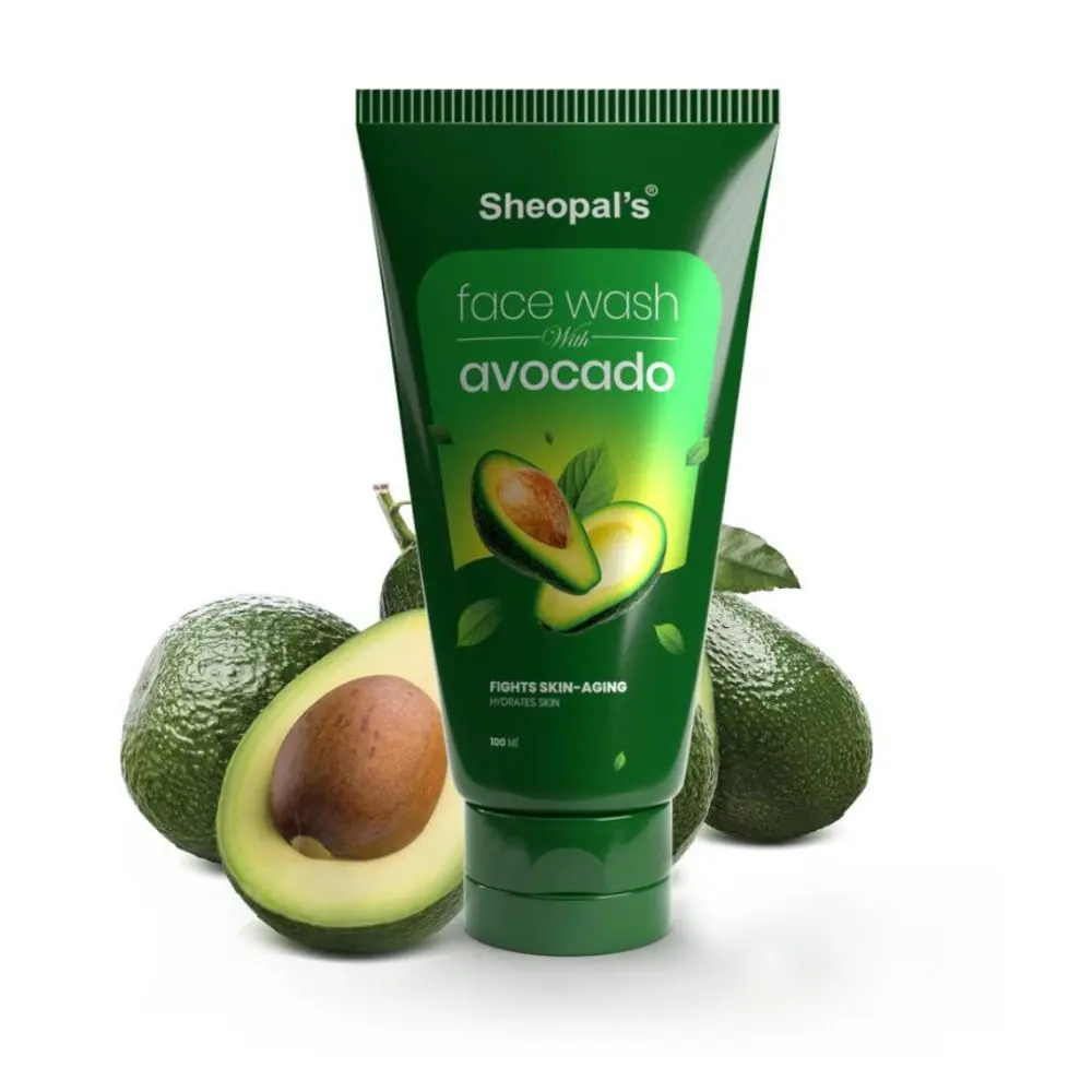 Sheopal's Avocado For Dull And Ageing Skin |Prevent Skin Damage| Face Wash (100 ml)