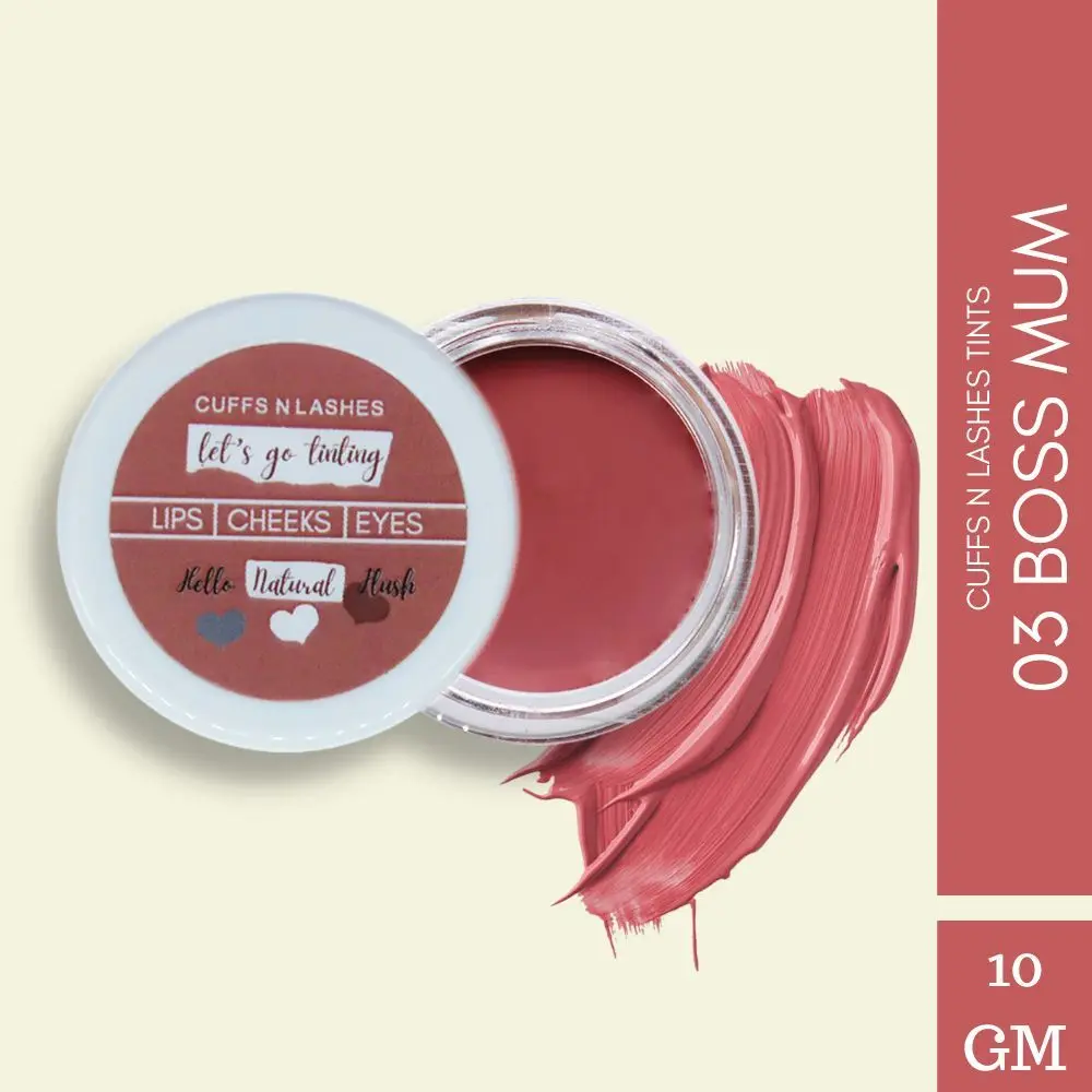 Cuffs N Lashes Let's Go Tinting | Lip, Cheek, Eye Tint | Boss Mum, 03