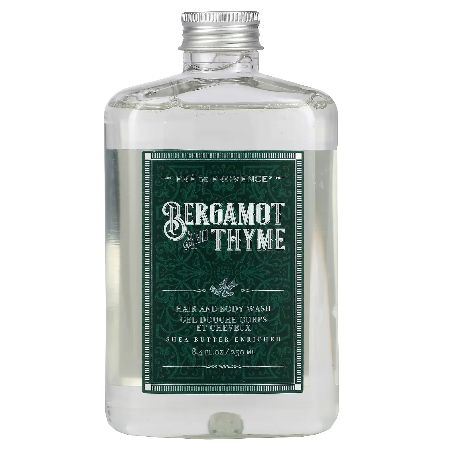 Hair And Body Wash, Bergamot and Thyme, 8.4 fl oz (250 ml)