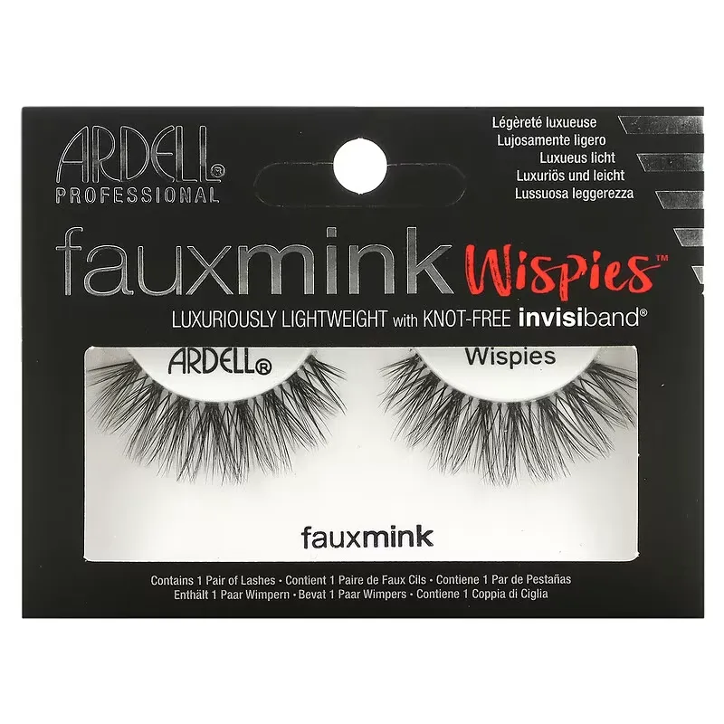 Faux Mink, Wispies, 1 Pair