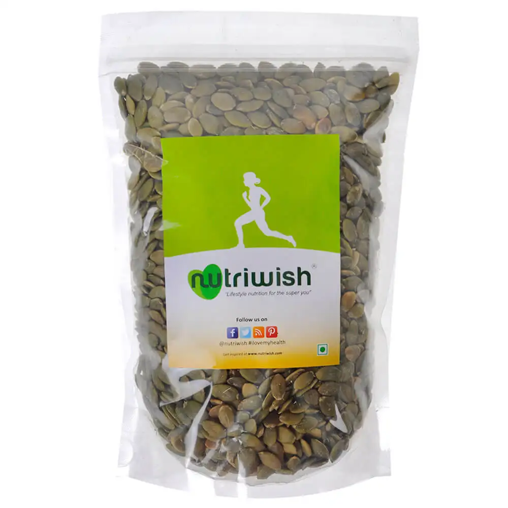 Nutriwish Raw Pumpkin Seeds,  Unflavoured  0.5 kg