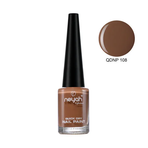 NEYAH Quick Dry Nail Paint - Chocolate Syrup