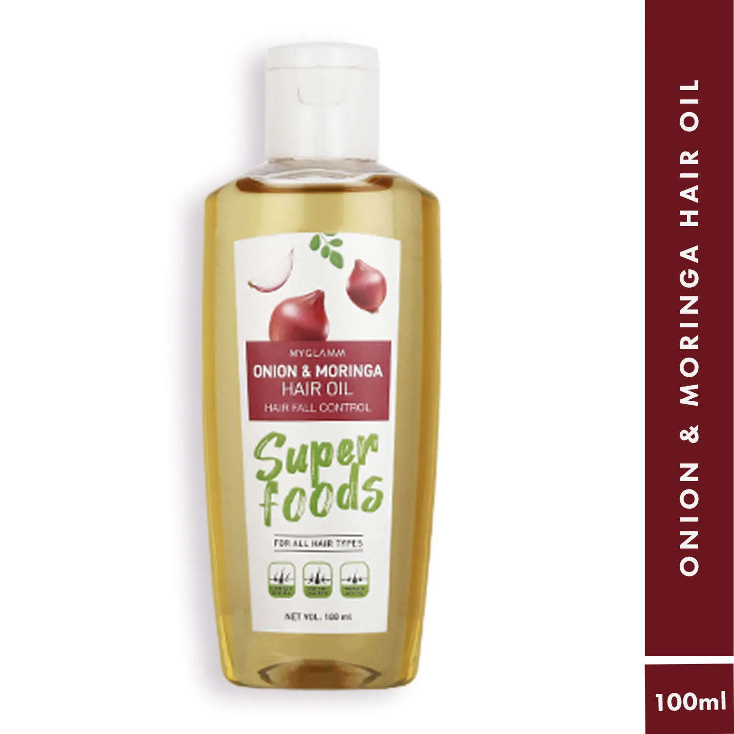 MyGlamm Superfoods Onion & Moringa Hair Oil