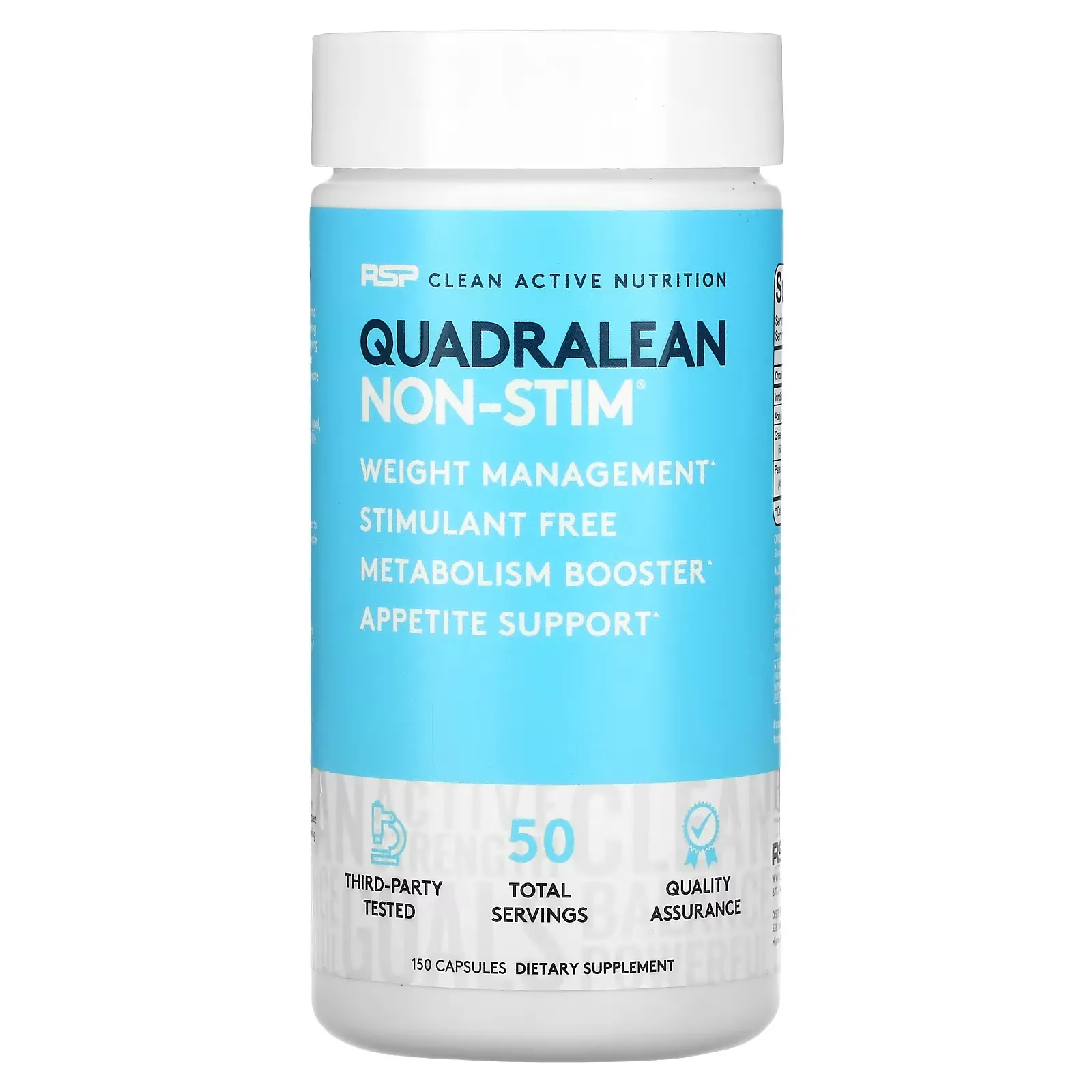 QuadraLean Non-Stim, 150 Capsules