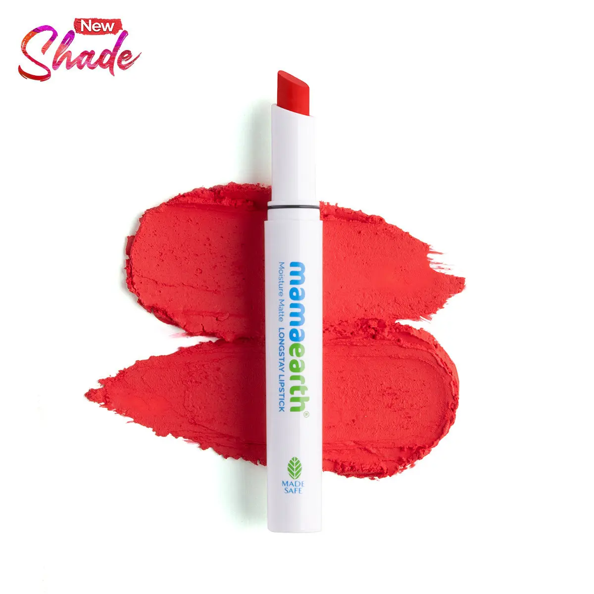 Mamaearth Moisture Matte Longstay Lipstick with Avocado Oil & Vitamin E - 15 Grapefruit Pink - 2 g