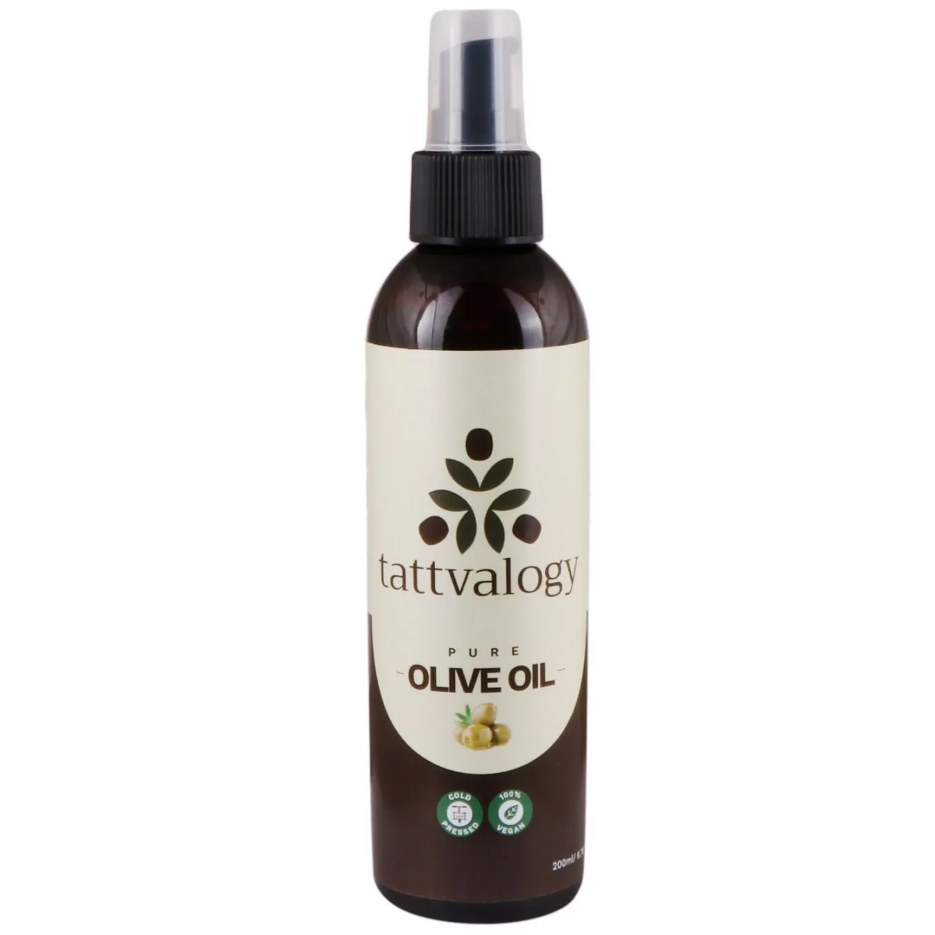 Tattvalogy Pure Olive Oil- For Hair And Skin Care- Cold Pressed, Hexane Free