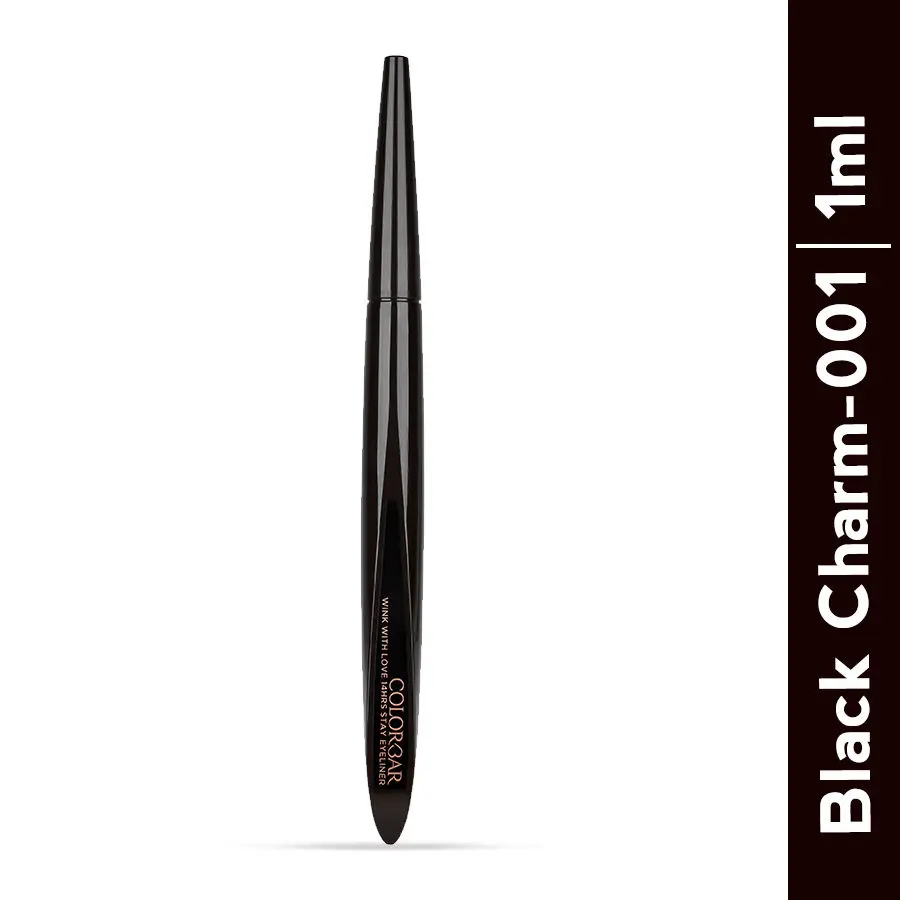 Colorbar X Jacqueline Wink With Love 14Hrs Stay Eyeliner - Black Charm-001