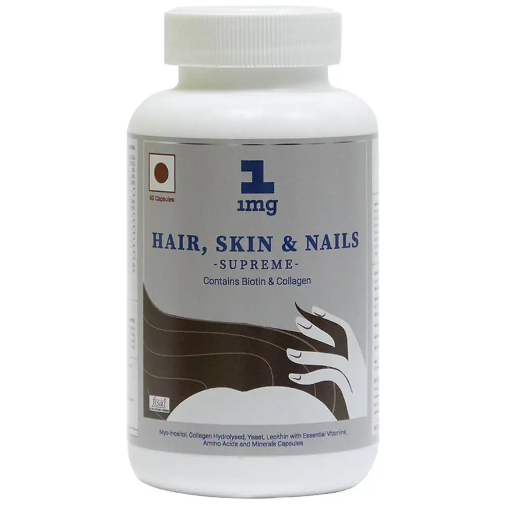 1MG Hair Skin & Nails Supreme,  60 capsules  Unflavoured