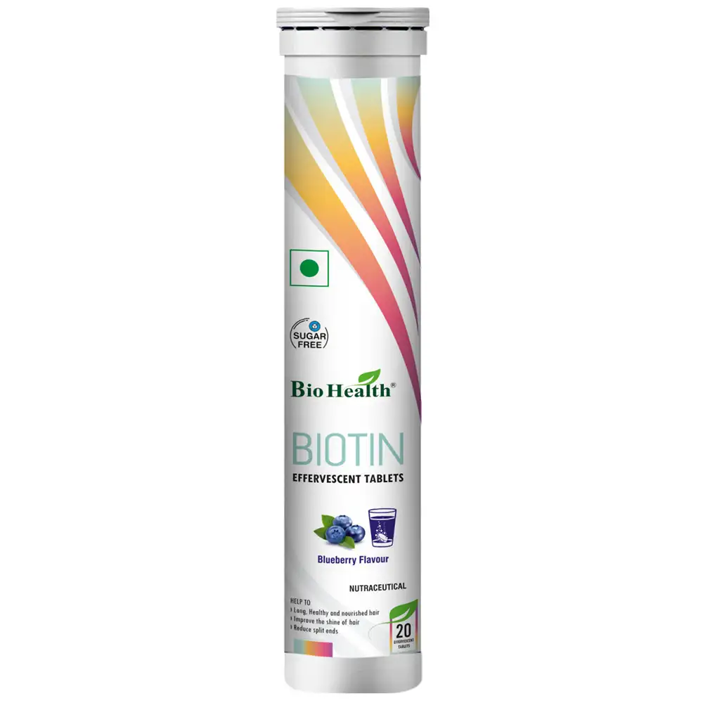 Bio Health Biotin,  20 tablet(s)  Blueberry