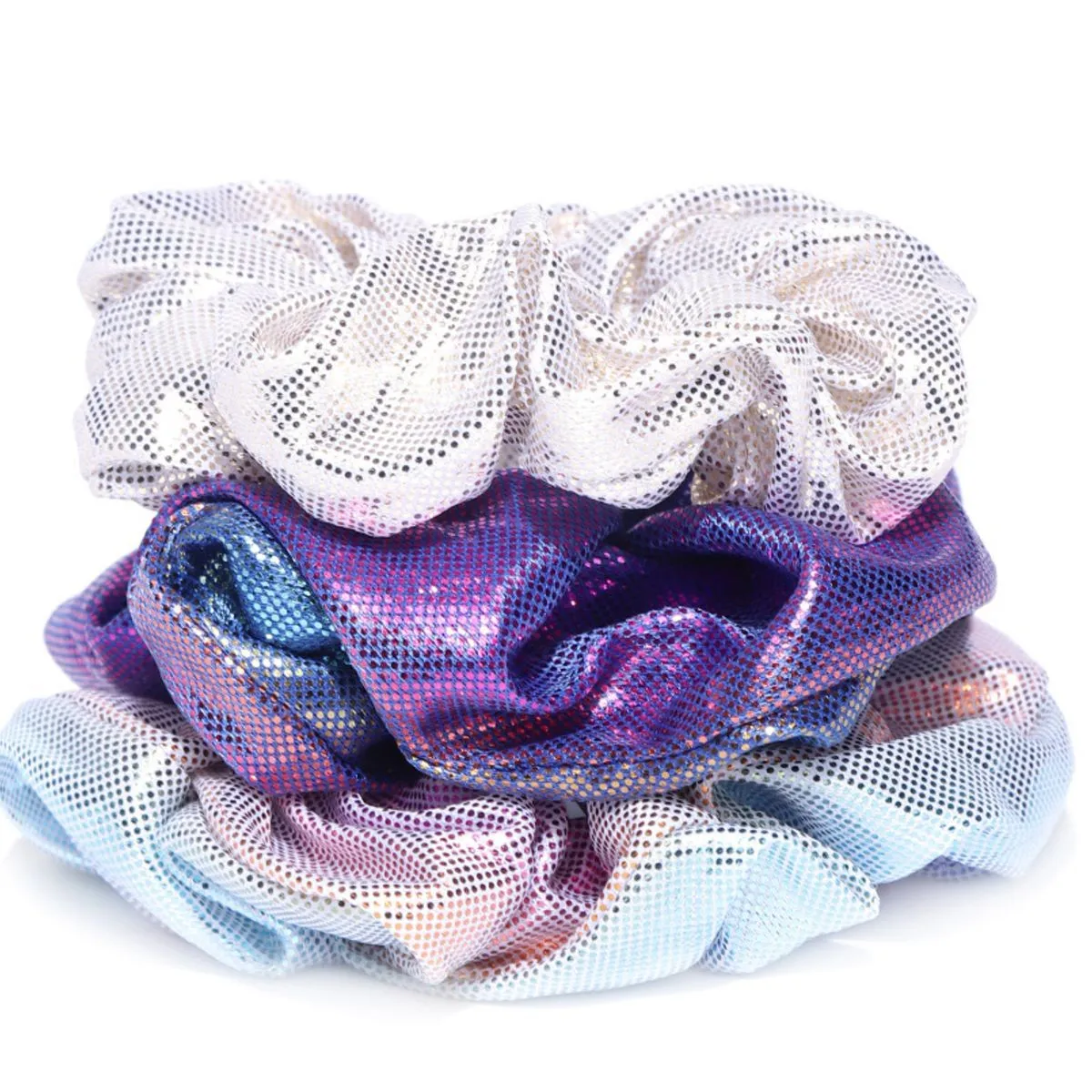 Blueberry Set Of 3 Unicorn Shade Scrunchies